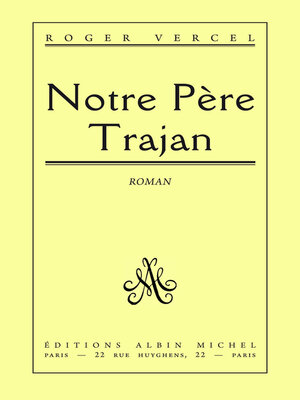 cover image of Notre père Trajan
